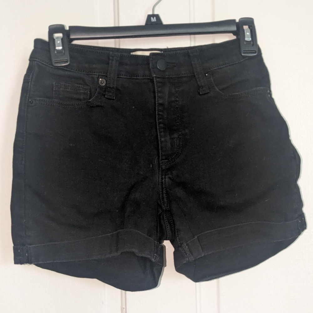 Women's black shorts